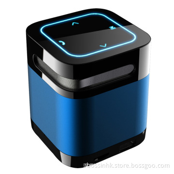 Portable Metal Cube Bluetooth Speaker/Amplifier with MP3 for Phone and Mobile (Bn-125)